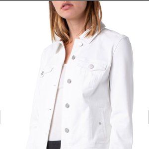 NWT Liverpool White Jean Jacket size Small